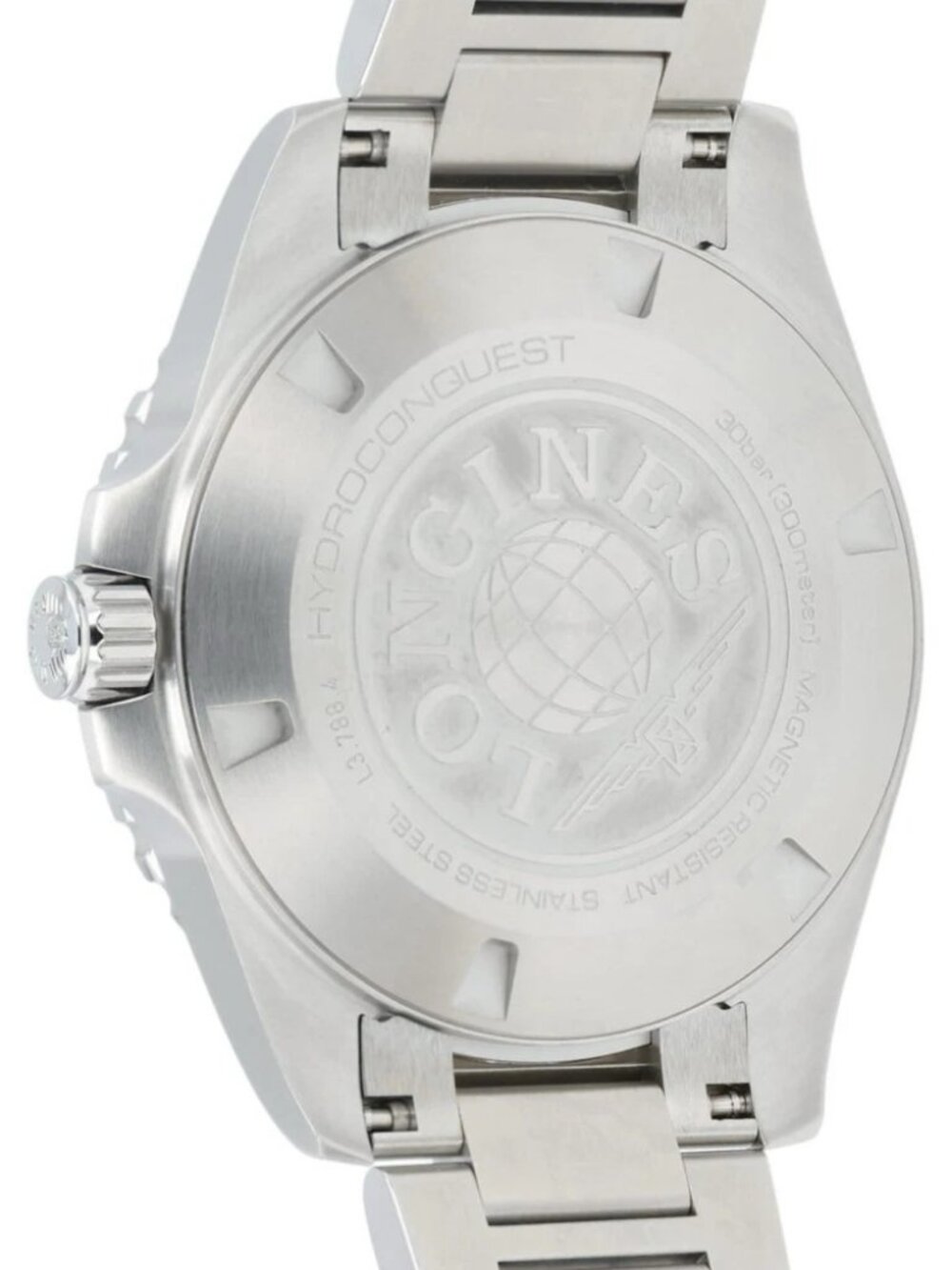 Longines Hydroconquest Green Dial Stainless Steel 42mm Automatic Men’s L3.788.4 - Picture 9 of 11